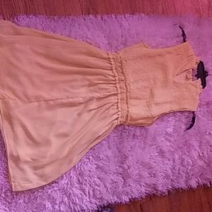 Yellow dress,size extra small in Juniors.